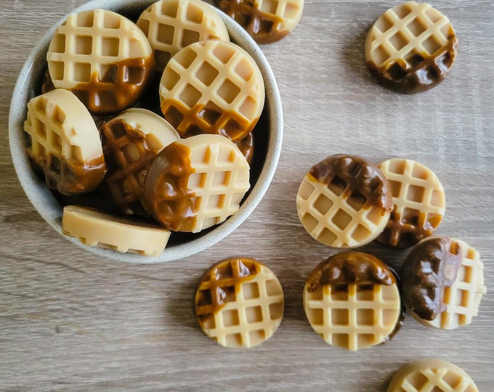 Scoopable Chocolate Dipped Waffle Cone | Natural Wax Melts