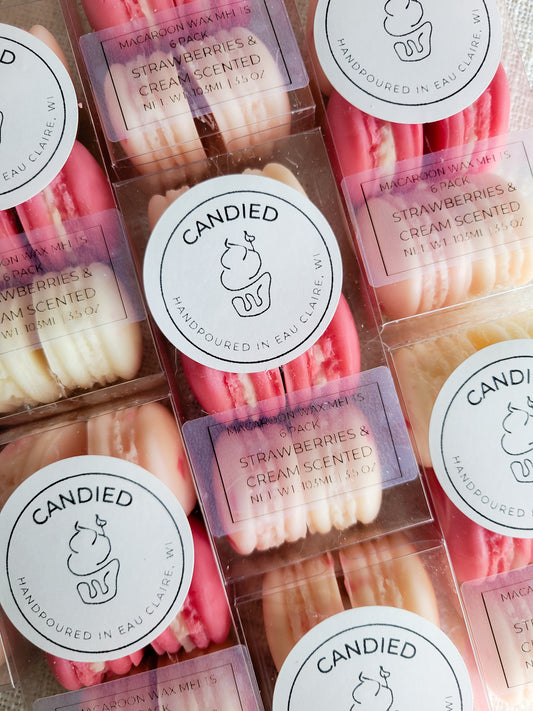 Macaroon Shaped Wax Melts