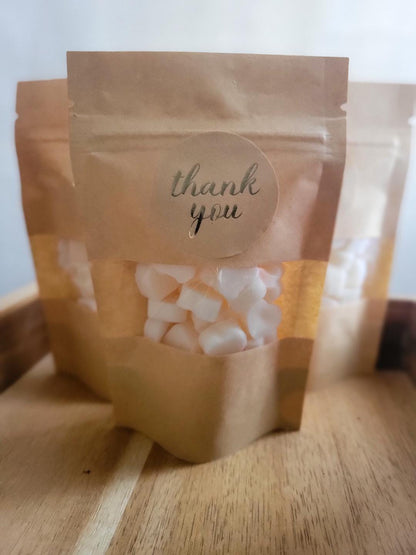 The Heart Sampler - Mini Heart Wax Melts Gift Set | Pick Your Scent | Bridal Shower Favors | Handmade with Natural Wax