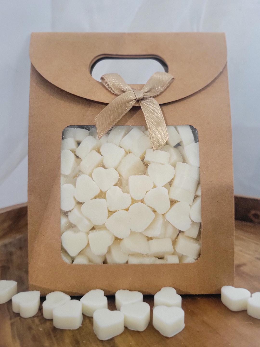 Wax Melt Mini Heart Favors| Wedding, Bridal Shower gifts,Bridesmaid presents,  Prizes