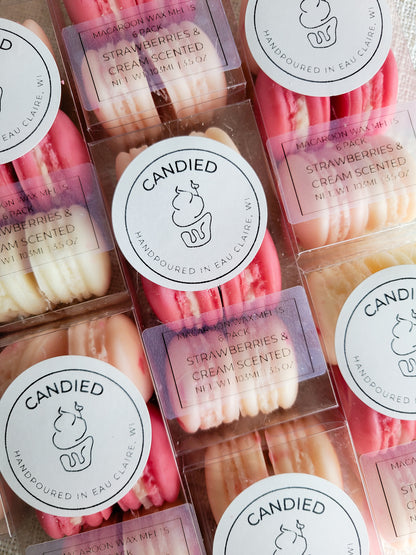 Macaroon Shaped Wax Melts