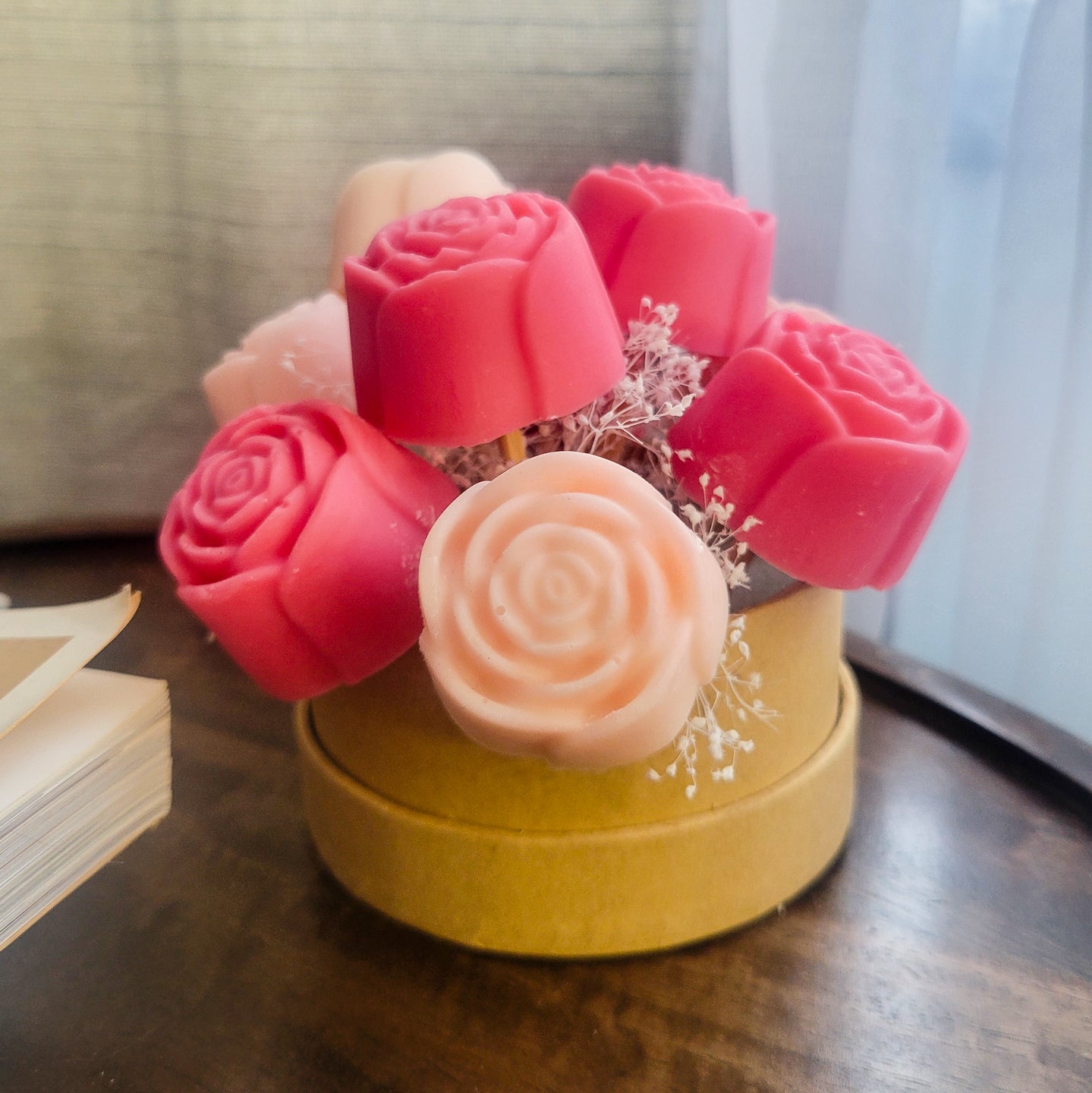 Fresh Rose Scented Bouquet (9 Roses)