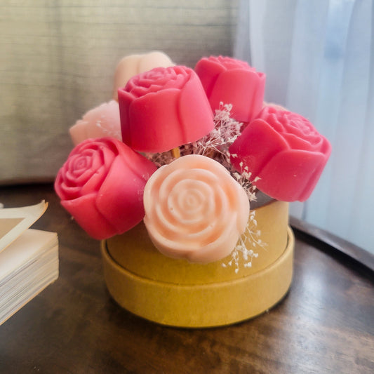 Fresh Rose Scented Bouquet (9 Roses)